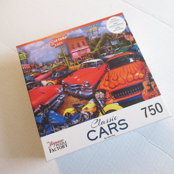 Classic Cars Puzzle - Picture 10 of 12